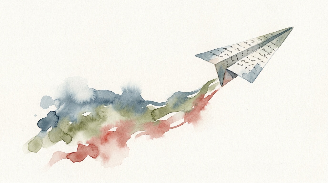A proposal taking flight